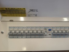 Hager 14-Way Dual RCD Split-Load Consumer Unit with Surge Protection
