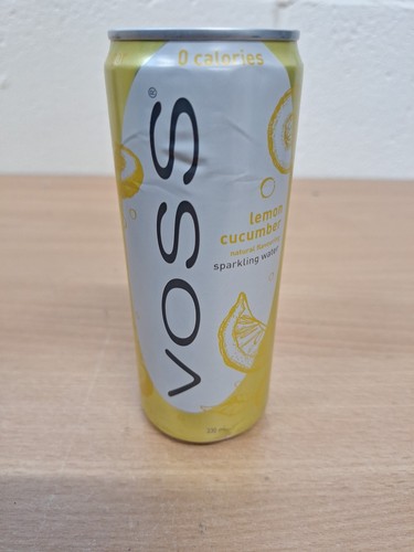 Voss sparkling water lemon - water,