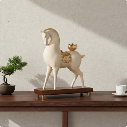 Horse statue new chinese - new,