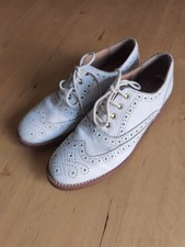 Oxford Brogue Shoes White -