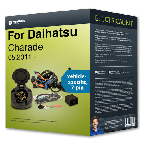 Towbar wiring kit - , 7-pin