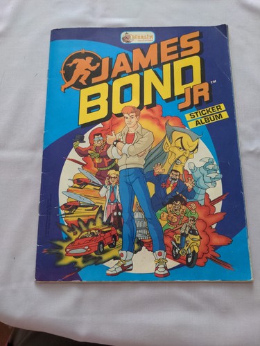 James bond sticker album - james,