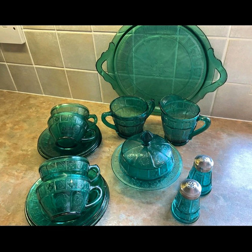 Doric and pansy teal - and, jeanette