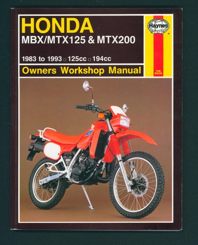 Honda mbx mtx 125 - mbx, 200