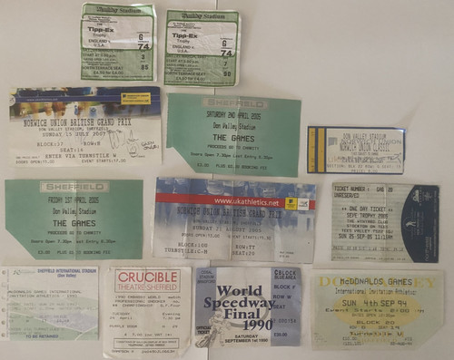 Vintage sports ticket stub - ticket,
