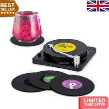 Set of 6 Retro Vinyl Record