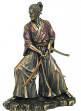 Samurai Bronze Figurine