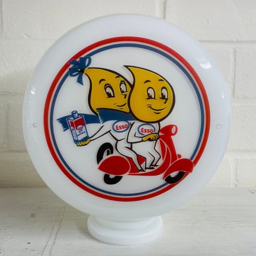 Esso oil drip - drip, scooter