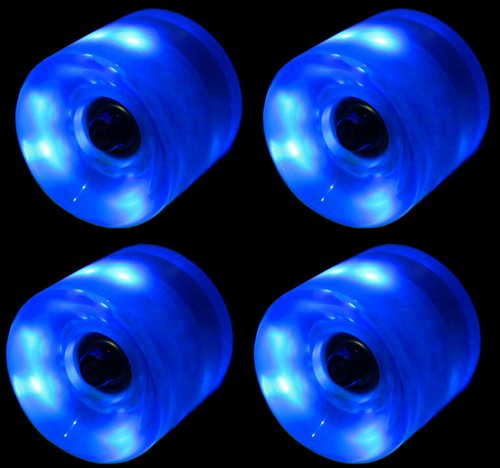 Led skateboard wheels 60mm - led,