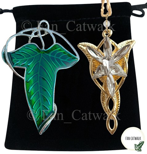 Elven leaf brooch - elven,
