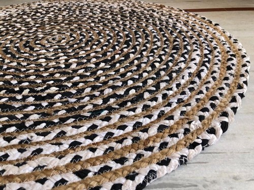 Rug handmade natural - natural, jute
