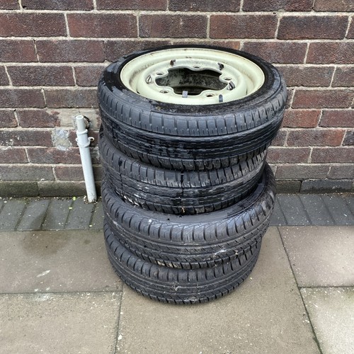 Volkswagen steel wheels - t2,