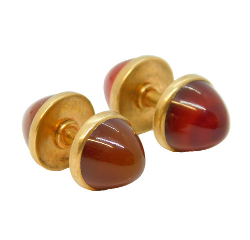 Victorian pair 9ct gold - pair,