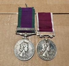 Northern Ireland GSM Medal, Army Long Service Medal, WARRANT OFFICER WO2 REME