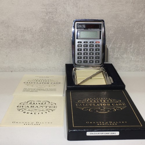 The dalvey calculator case - the,