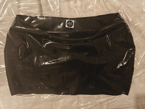 Affordable latex short skirt - latex,