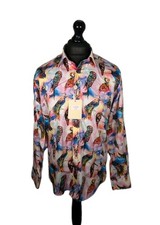 Claudio Lugli Birds Shirt New