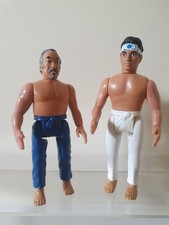 Vintage 1980s Remco Karate Kid Figures