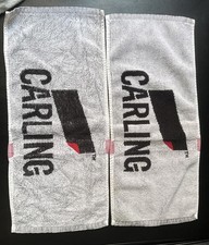 Vintage Carling  Label Lager Beer / Bar Towel 100% cotton 
