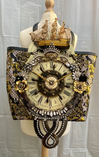 Steampunk pirate ship - pirate,,