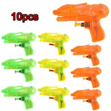 10X Mini Water Pistols Guns Kids Fun Toy Garden Beach Toys Outdoor Holiday Gift