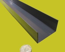 PVC U Channel, Grey .080"