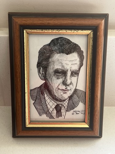 Benjamin britten framed print - benjamin,