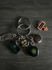 Old Alton Towers Key Ring With Rita, nemesis etc  (poor Condition)