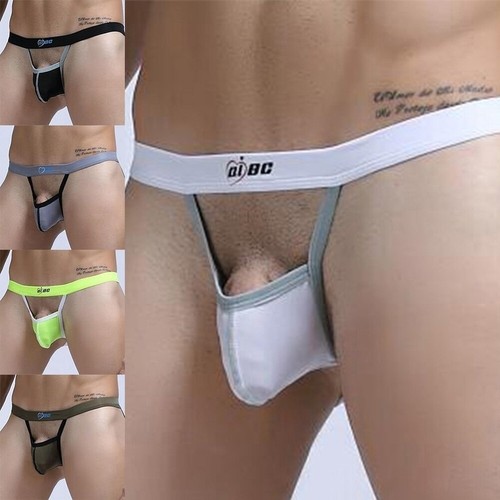 Mens sexy mesh brief - brief, underwear
