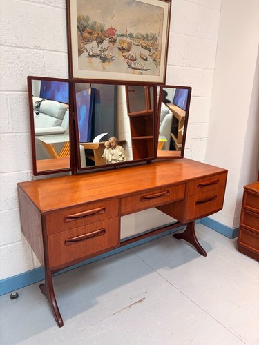 Mid century plan fresco - mid, teak