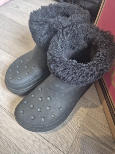 Crocs platform clogs - boots, fur