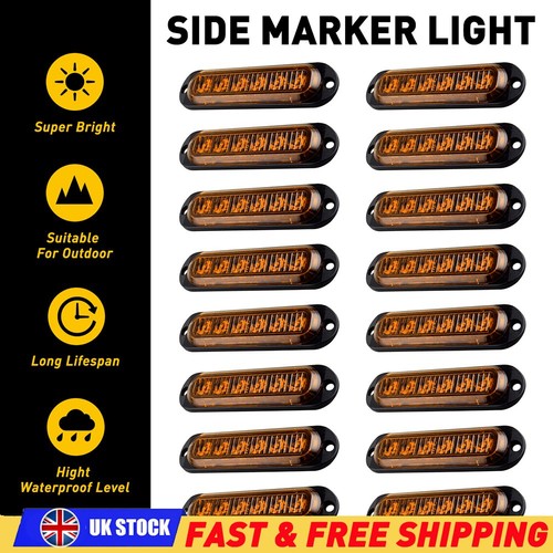 Pcs 12v led side - 16,