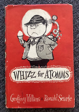 1956 Whizz For Atomms Willans Searle First Edition Illustrated Dust Wrapper