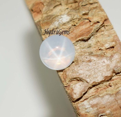 Rare white star sapphire - white,