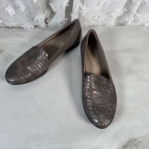 Ecco leather loafer - ecco,