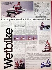 1978 Wetbike Watercycle