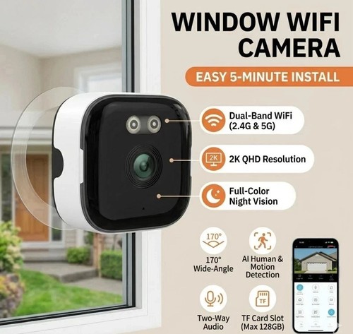 Window security camera - security,
