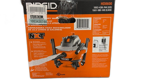 Ridgid gal hp nxt - gal., 3.5
