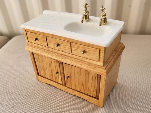12th dolls house sink - 1/12th,