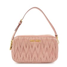 MIU MIU Matelasse Leather Hand