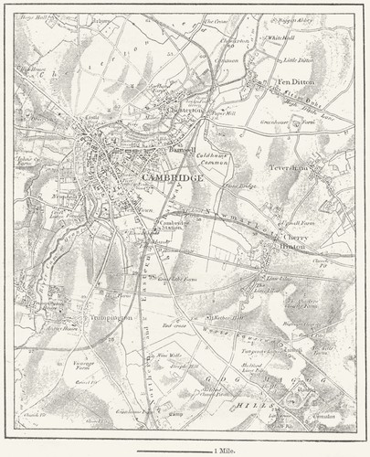 Cambs cambridge sketch map - sketch,