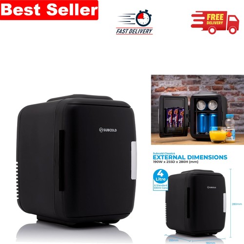 Compact mini fridge - 4l,