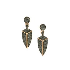 3/4ct Black Diamond Earrings - Gemporia