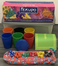Vintage Perudo Dice Game, By Inca Perudo, Complete, 1988