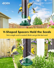 Metal Bird Feeder Nyger Niger