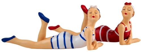 Retro bathing beauties - beauties, lady