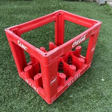 1 X German Coca Cola Crate Man Cave Bar FREE UK POST