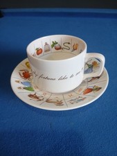 Retro 1985 Royal Kendal Zodiac Fortune Teller ceramic  Cup And Saucer