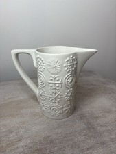 Portmeirion Totem White Milk Jug 4 Inches Tall