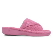 Totes Womens Slippers Pink